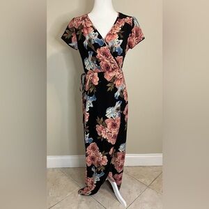 Floral Wrap Dress by Nasty Gal